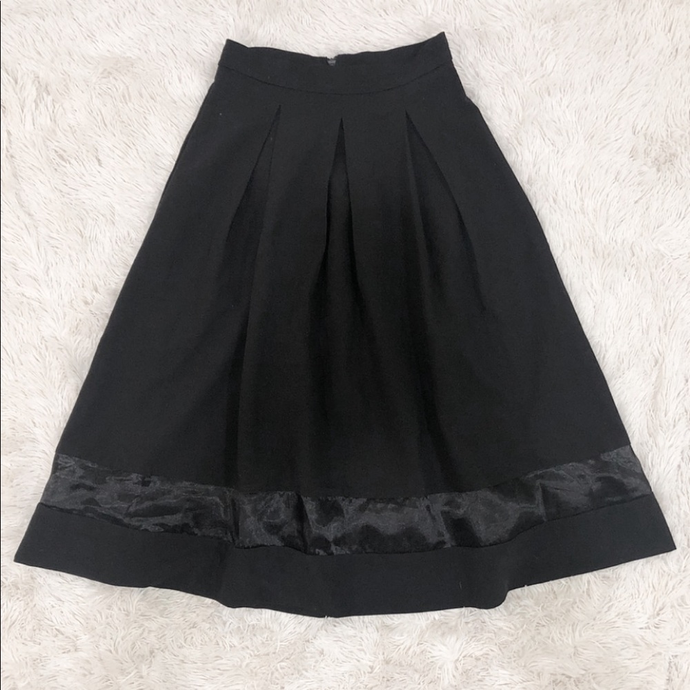 Aqua long skirt